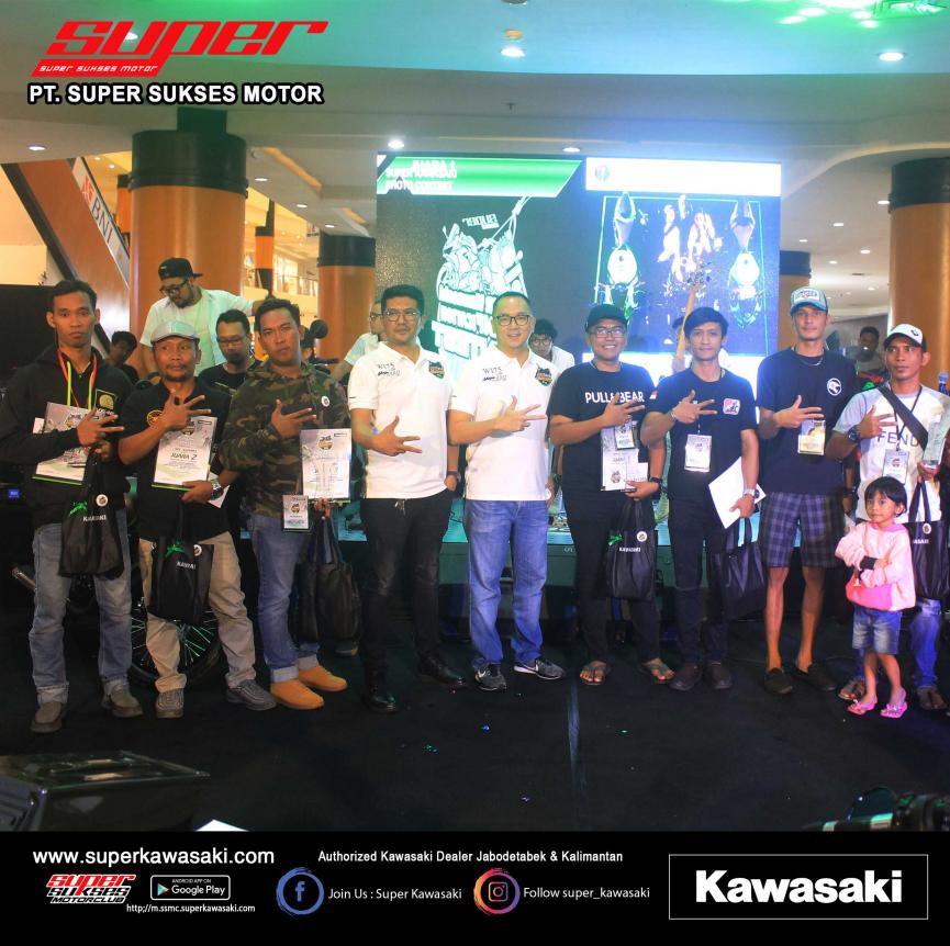 Pemenang Super Kawasaki Modification Contest 2019 Duta Mall Banjarmasin